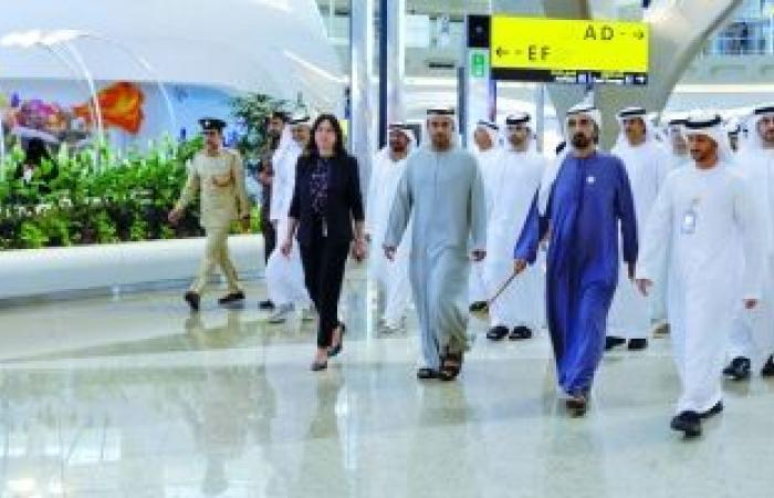 محمد بن راشد: «مطار زايد الدولي» إضافة حضارية زانها وزينها اسم المؤسس - بوراق نيوز