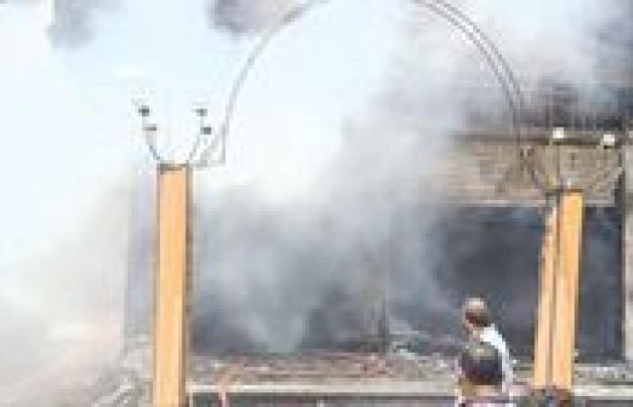 إصابة 10 أشخاص في حريق التهم عدة منازل بسوهاج - بوراق نيوز