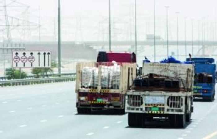 "الطرق" تعدل أوقات حركة سير الشاحنات على شارع الشيخ محمد بن زايد - بوراق نيوز