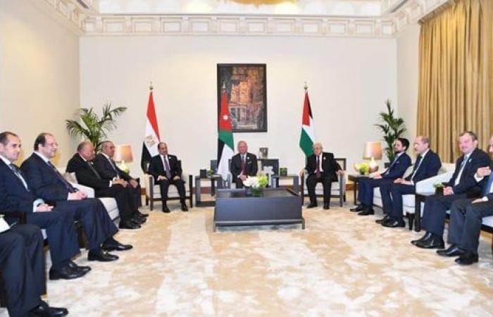 الرئيس السيسي يشارك في قمة ثلاثية بين مصر والأردن وفلسطين لبحث تطورات القضية الفلسطينية - بوراق نيوز