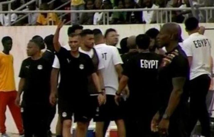 تطورات حالة مصطفى شوبير بعد إصابته خلال مباراة مصر وغينيا بيساو - بوراق نيوز