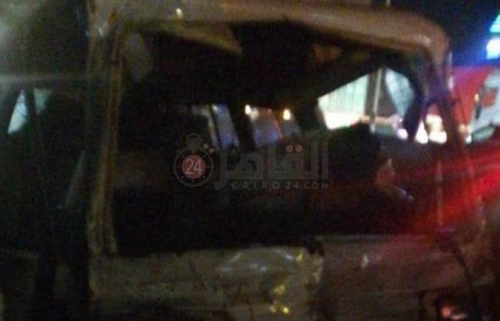 إصابة 3 أشخاص في حادث تصادم سيارتين بطريق القاهرة الإسكندرية الزراعي بطوخ - بوراق نيوز
