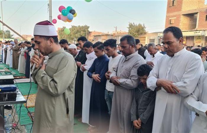 الآلاف يؤدون صلاة عيد الأضحى بساحات ومساجد الفيوم - بوراق نيوز