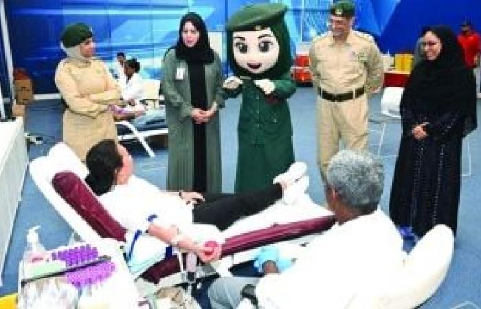 شرطة دبي تنظم حملة تبرع بالدم - بوراق نيوز