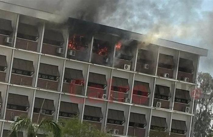 8 محتجزين و7 سيارات إطفاء.. السيطرة على حريق اندلع بمبنى كلية الطب بجامعة أسيوط | فيديو - بوراق نيوز