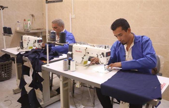 مياه أسيوط: خط إنتاج ورشة تصنيع ملابس جاهزة تخدم العمل الخاص والعام - بوراق نيوز