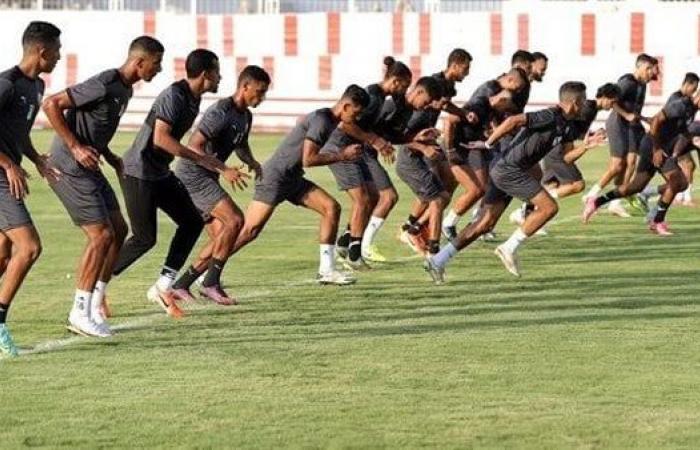 الزمالك يخوض مرانه الأخير استعدادا لمواجهة بلدية المحلة في الدوري - بوراق نيوز