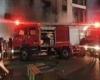 انتداب المعمل الجنائي لمعاينة حريق مصنع ملابس بمدينة نصر - بوراق نيوز
