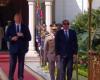 السيسي يستقبل رئيس جمهورية أذربيجان بقصر الاتحادية  - بوراق نيوز