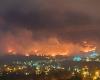 اندلاع حريق ضخم شمال إسرائيل بسبب صواريخ حزب الله - بوراق نيوز