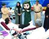 شرطة دبي تنظم حملة تبرع بالدم - بوراق نيوز
