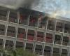 8 محتجزين و7 سيارات إطفاء.. السيطرة على حريق اندلع بمبنى كلية الطب بجامعة أسيوط | فيديو - بوراق نيوز