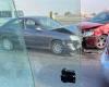 تهشم سيارتين في حادث على الطريق السياحي أكتوبر - الجيزة - بوراق نيوز